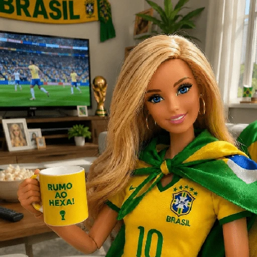Figurinha: Rumo ao Hexa!