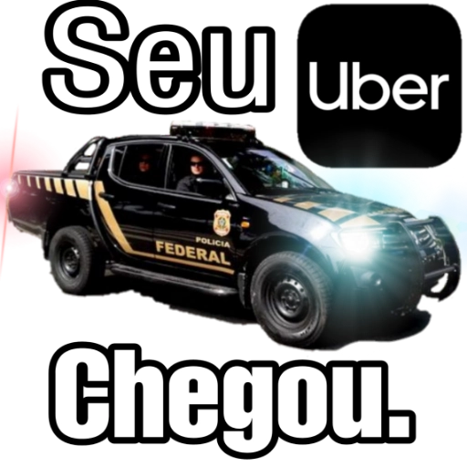 Figurinha: Seu Uber Federal Chegou