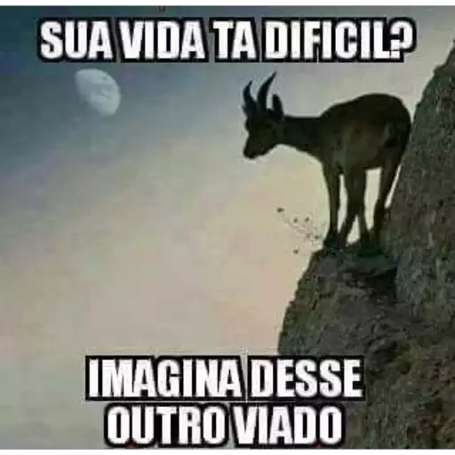 Figurinha: Sua vida ta dificil?