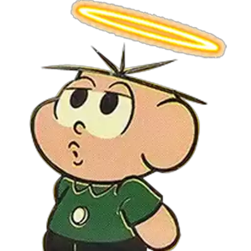 Figurinha: Anjinho da Turma da Mônica