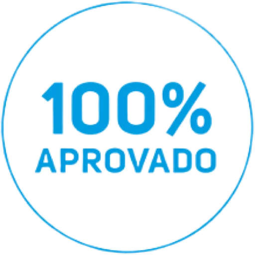 Figurinha: 100% APROVADO