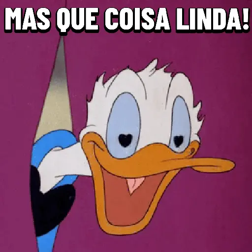 Figurinha: Pato Donald - Coisa Linda!