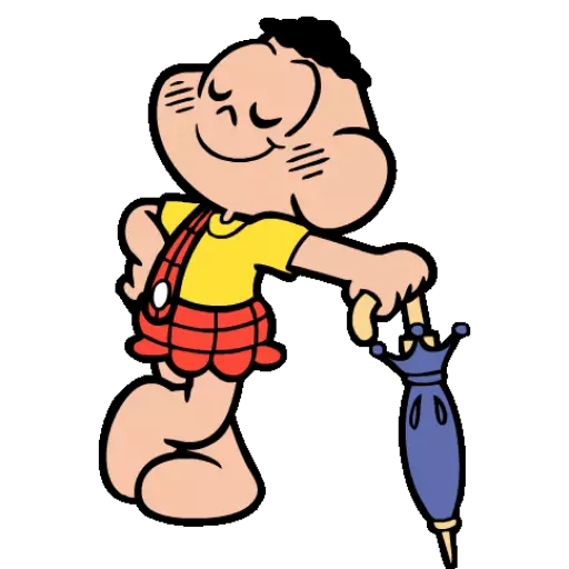 Figurinha: Turma da Mônica: Cebolinha com Guarda-Ch