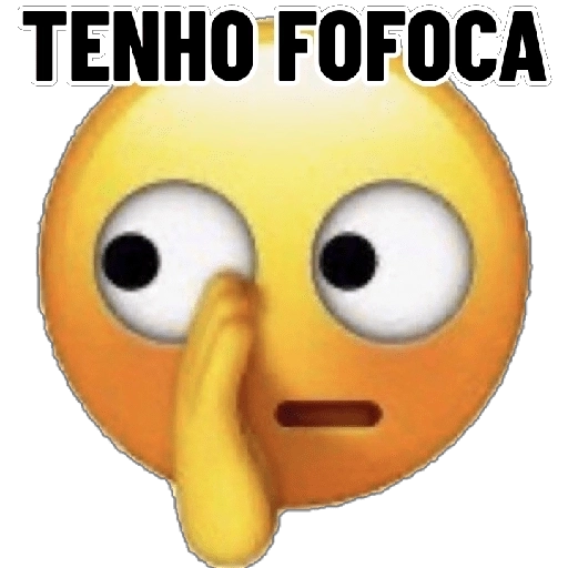 Figurinha: Tenho Fofoca