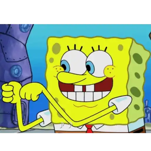 Sticker: Celebrating SpongeBob