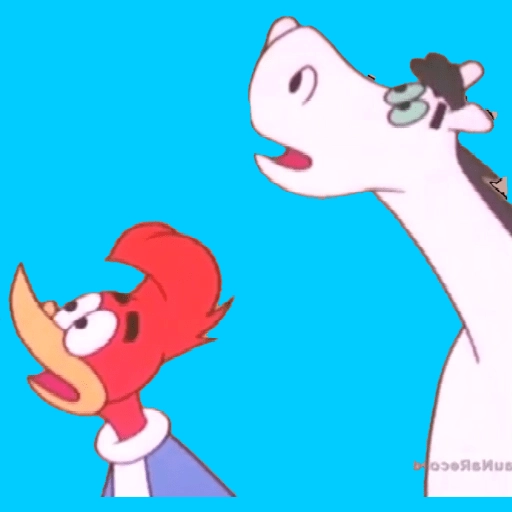 Figurinha: Pica-Pau e o Boi