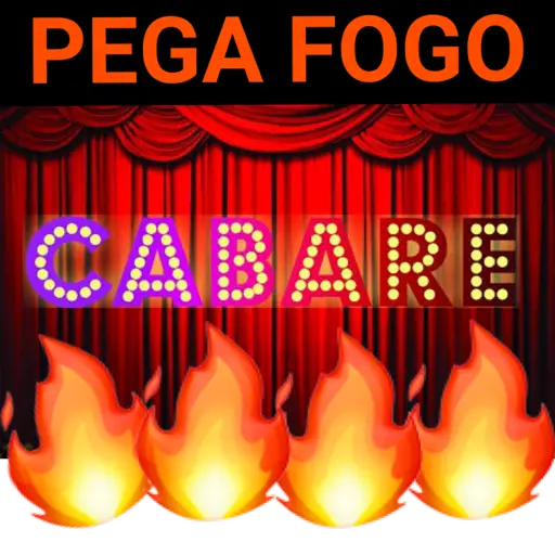 Figurinha: Cabaret pegando fogo