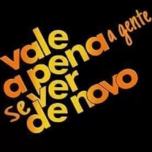 Figurinha: Vale a pena ver de novo