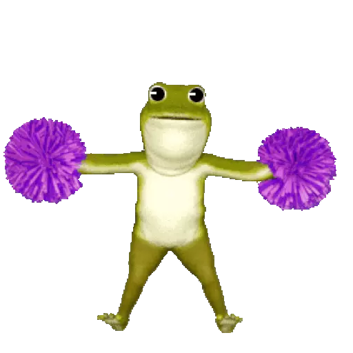 Figurinha: Sapo Torcedor