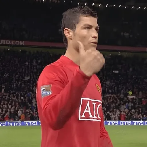 Figurinha: Cristiano Ronaldo: Polegar para Cima