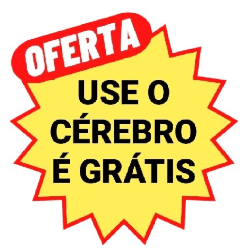Figurinha: Oferta: Use o Cérebro