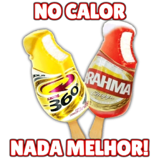 Figurinha: No calor, nada melhor!