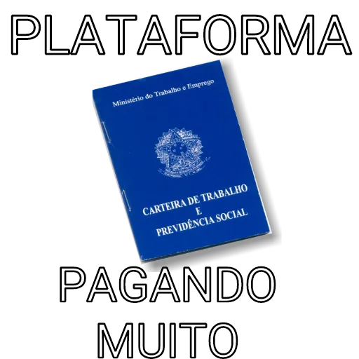 Figurinha: Plataforma Pagando Muito