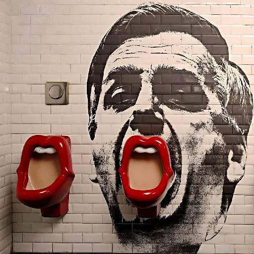 Figurinha: Boca em Urinol