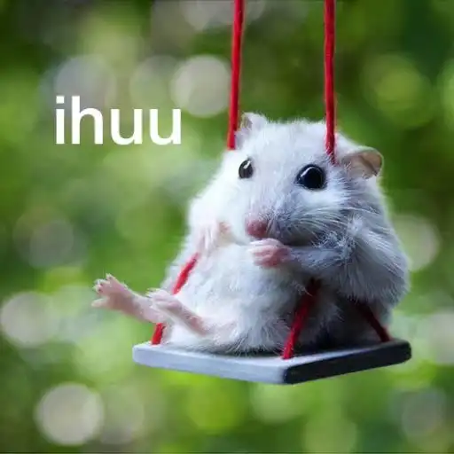 Figurinha: Hamster na gangorra