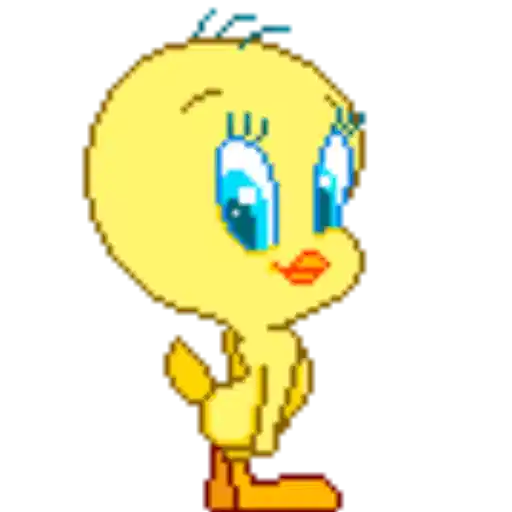 Figurinha: Piu-piu apaixonado