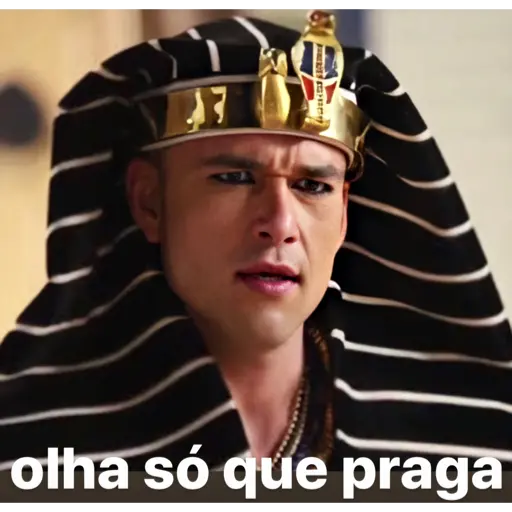 Figurinha: Olha só que praga