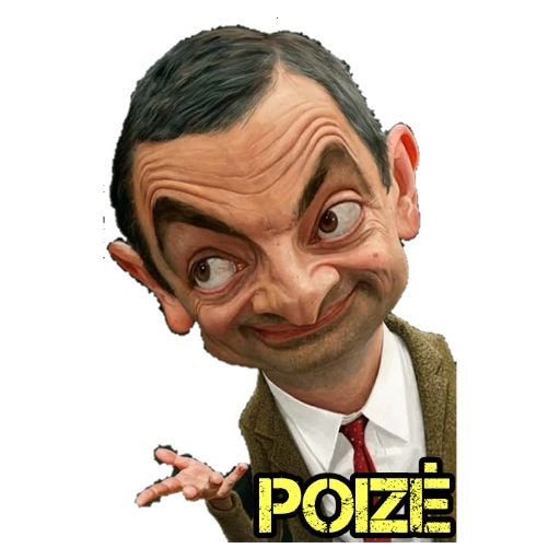 Figurinha: Mr. Bean "Poizé"