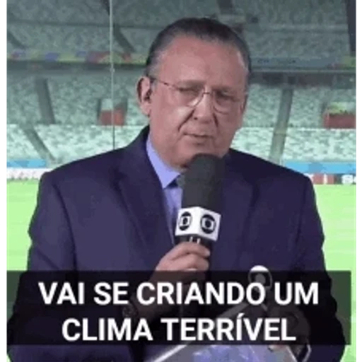 Figurinha: Cala a boca Galvão!