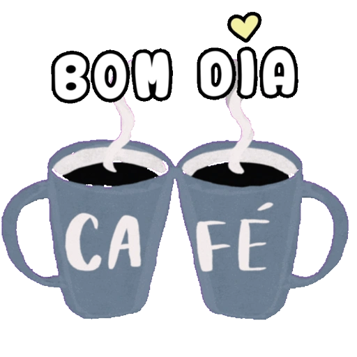 Figurinha: Bom Dia Com Café