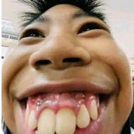 Figurinha: Sorriso Aberto