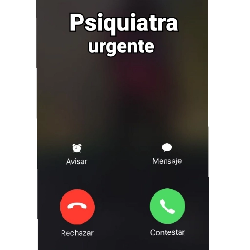 Figurinha: Psiquiatra urgente