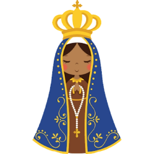 Figurinha: Nossa Senhora Aparecida