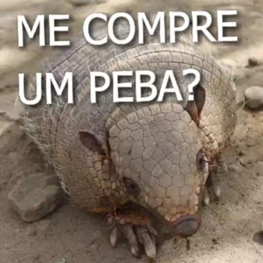 Figurinha: Me compre um peba?