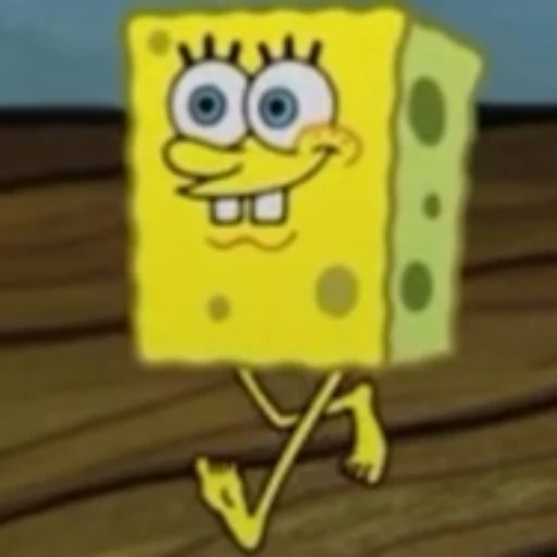 Figurinha: Bob Esponja Correndo