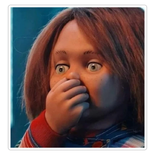 Figurinha: Chucky chocado