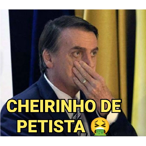 Figurinha: Cheirinho de Petista