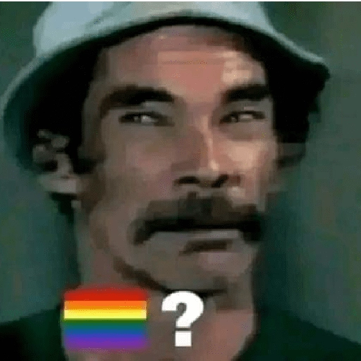Figurinha: Chaves gay?