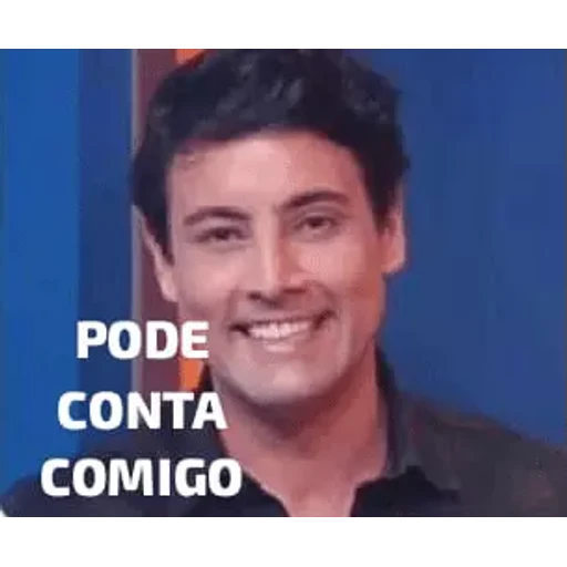 Figurinha: Pode contar comigo