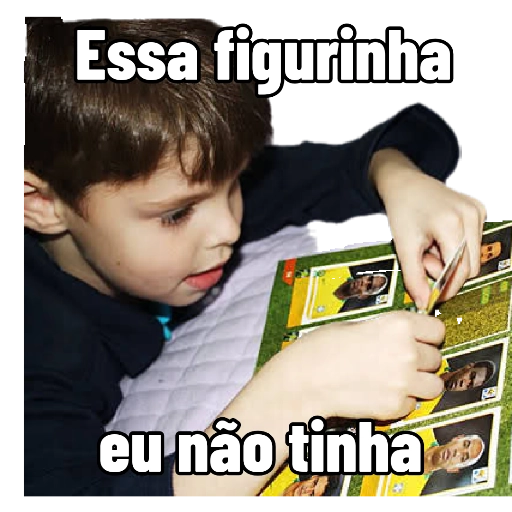 Figurinha: Essa figurinha eu não tinha