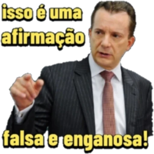 Figurinha: Essa afirmação é falsa e enganosa