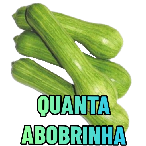 Figurinha: Quanta Abobrinha