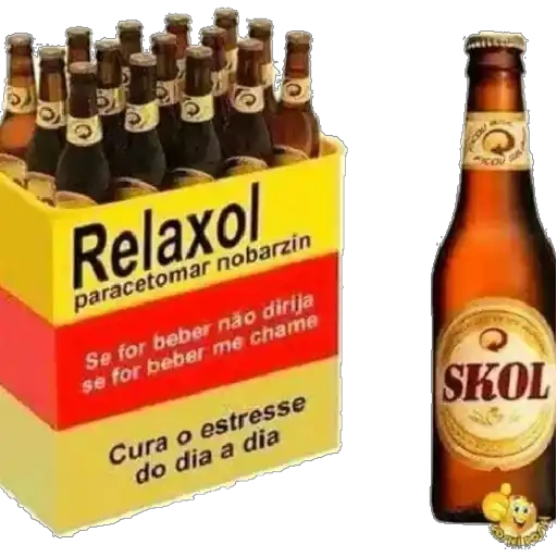 Figurinha: Relaxol - Cerveja para estresse