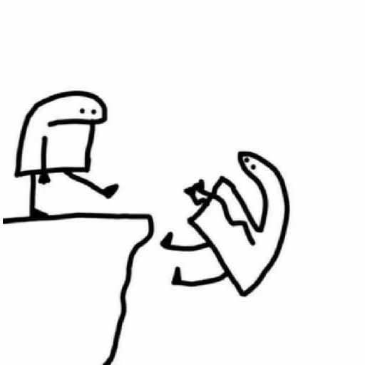 Figurinha: Flork no abismo