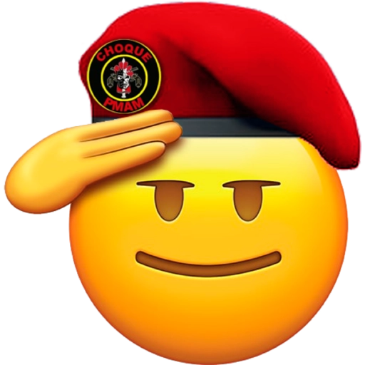 Figurinha: Emoji Saudando