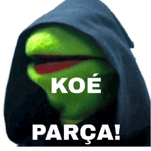 Figurinha: Kermit Koé Parça