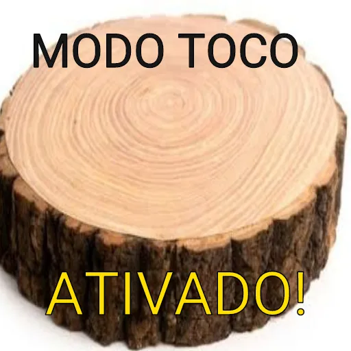Figurinha: Modo Toquinho Ativado