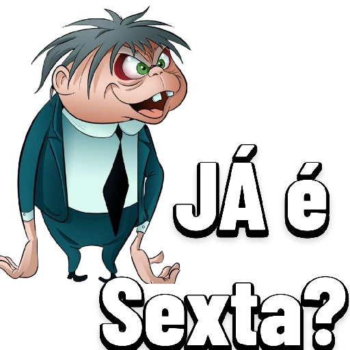 Figurinha: Já é Sexta?