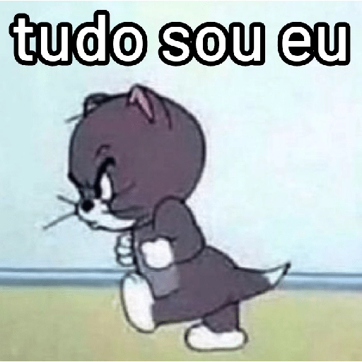 Figurinha: Tudo sou eu