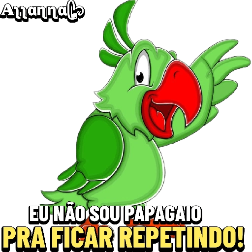 Figurinha: Papagaio bravo