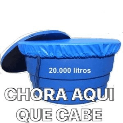Figurinha: Caixa d'água 20.000 litros