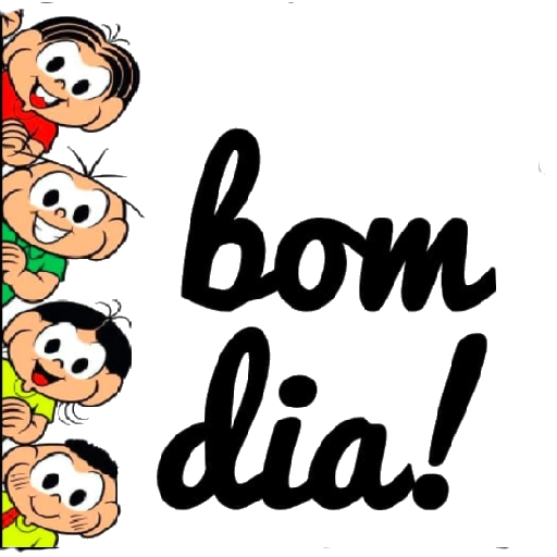 Figurinha: Turma da Mônica: Bom Dia!