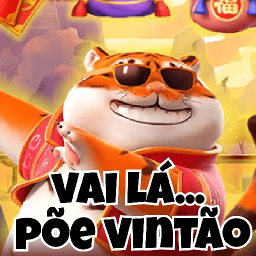 Figurinha: Tigre com óculos escuros