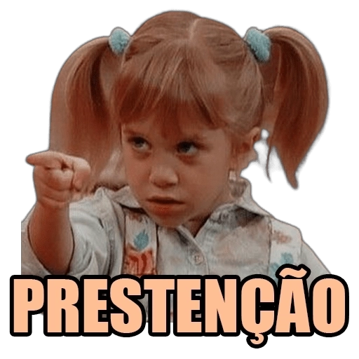 Figurinha: Michelle "Prestenção"