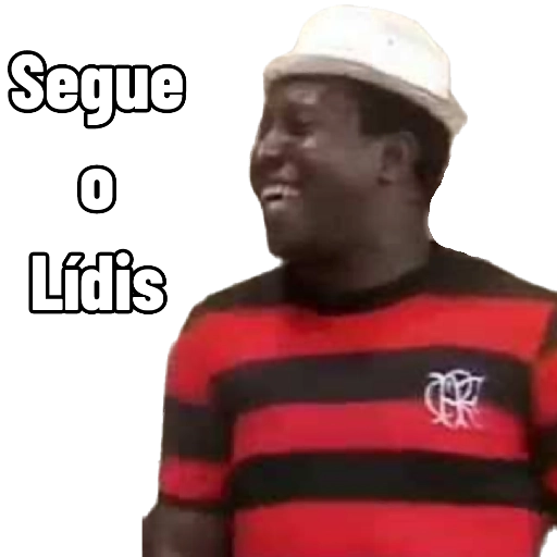 Figurinha: Segue o Lidis Flamengo