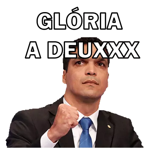Figurinha: Glória a Deuxxx